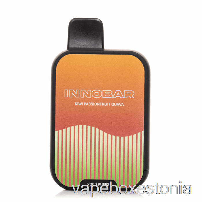 Vape Box Estonia Innokin Innobar 7000 ühekordne Kiivi Passionfruit Guajaav
